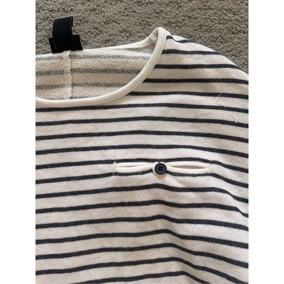 H&M Striped Lightweight Oversized Sweater XS - Picture 3 of 6